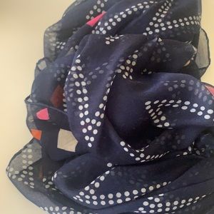 Beautiful Multi-Color Scarf 40”X 68”